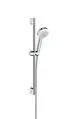 Hansgrohe-HG-Brausenset-Crometta-100-1jet-EcoSmart-Unica-650mm-weiss-chrom-26655400 gallery number 1
